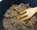 Foto del paso 3 de la receta: Fettuccine de espinacas a la Machaca Sonora