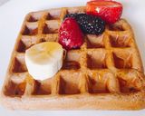 Φωτογραφία βήματος 7 της συνταγής Chocolate peanut-butter waffles