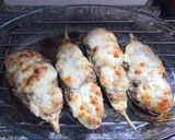 Foto del paso 6 de la receta: Berenjenas rellenas de carne