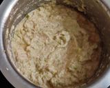 A picture of step 3 of Lauki Handvo.