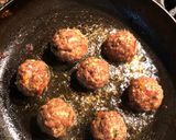 A picture of step 4 of Silky mashed potatoes with sweet and sour meatballs.