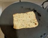 A picture of step 4 of Lauki Paratha with Boondi ka Raita.
