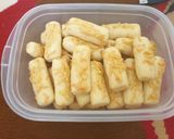 A picture of step 9 of Kaastengel (Dutch influenced- Indonesian Cheese Cookies).