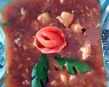 A picture of step 4 of Chicken Manchurian.
