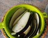 Foto del paso 2 de la receta Lasaña de berenjena con mozzarella fresca
