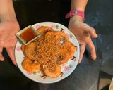 รูปขั้นตอนการทำที่ 10 ของ กุ้งทอดกระเทียม