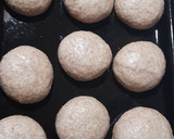 Foto del paso 4 de la receta: PAN DE HAMBURGUESA INTEGRAL "SIN MOLDE" 🍔