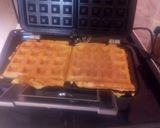 A picture of step 3 of Sweet yummy waffles.