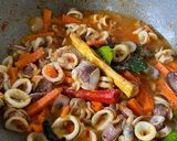 Gambar langkah 2 resipi Sotong masak Phat Phet🇹🇭.