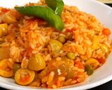 Une image de l'étape 5 de Riz à la provençale.