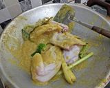 Foto langkah ke 4 dari resep Ayam bakar santan bumbu kuning simpel.