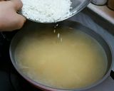 Hình bước làm 10 của món Cháo Gà 닭죽