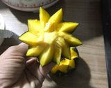 Hình bước làm 1 của món Bánh flan bí đỏ cho bé