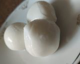 Foto do passo 1 de Muçarela de búfala empanada (petisco rápido, fácil e delicioso)