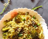 A picture of step 4 of Broccoli Pulao.
