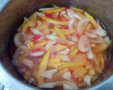 Foto langkah ke 5 dari resep Manisan Salak Mangga Apel.