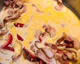 A picture of step 4 of Creamy Rigatoni with Bacon 🥓.