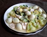 Foto langkah ke 5 dari resep Tumis Telur Puyuh Sayuran.