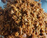 A picture of step 5 of Coconut+lasun chutney.