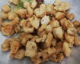 A picture of step 12 of Schezwan chicken.