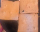 A picture of step 3 of Eggs bread toast#arabiccontest.