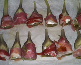 Foto del paso 4 de la receta: Alcachofas con queso de cabra y jamón