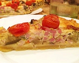 Foto del paso 9 de la receta: Quiche de berenjena y bacon con tomates cherry