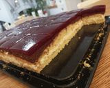 Egyszerű piskóta torta gyümölcs zselével recept fázis 4 fotója