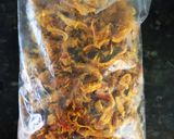 Hình bước làm 11 của món Khô gà lá chanh
