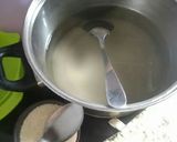 Foto langkah ke 2 dari resep Puding putih motif kotak2 coklat.