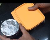 A picture of step 4 of Turmeric ice cream.