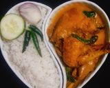 A picture of step 5 of Masala Chicken Curry.