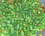 A picture of step 3 of Tadka Green pulao.