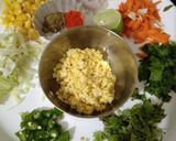 A picture of step 2 of Protein salad.