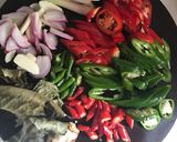 Foto langkah ke 3 dari resep Gulai nangka muda ayam pedas.