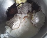 A picture of step 2 of Ragi bowl cake.