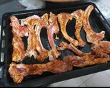 A picture of step 1 of Fried chops.