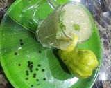A picture of step 8 of Babugosha mint juice.