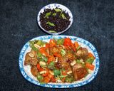 A picture of step 5 of Kung Pao Pork Ribs, Jon Style.