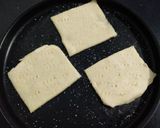 A picture of step 4 of Fresh Mango Mille Feuille(French Napoleon Pastry).