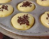 Foto langkah ke 5 dari resep Kue Cubit Coklat Keju cuma 1 telur.
