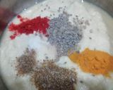 A picture of step 4 of Moong Daal & Mix Veg Chila.