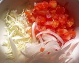 A picture of step 1 of Mix veg Salad.
