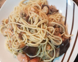 Foto del paso 6 de la receta: Espaguetis mar & montaña