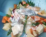 रशियन सॅलेड (russian salad recipe in marathi) रेसिपी स्टेप 4 फोटो 