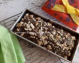 Foto langkah ke 5 dari resep Brownies Selai Coklat Rasa Kopi.