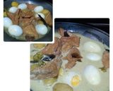 Foto langkah ke 2 dari resep Opor Telor Tahu Kentang #SeninSemangat.