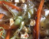 Foto del paso 6 de la receta: Sopa de verduras, fideos de arroz y tofu