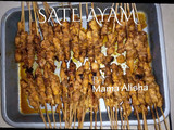 Sate ayam rumahan