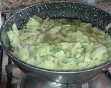 Foto del paso 1 de la receta: Pencas con pisto de berenjenas y gambas